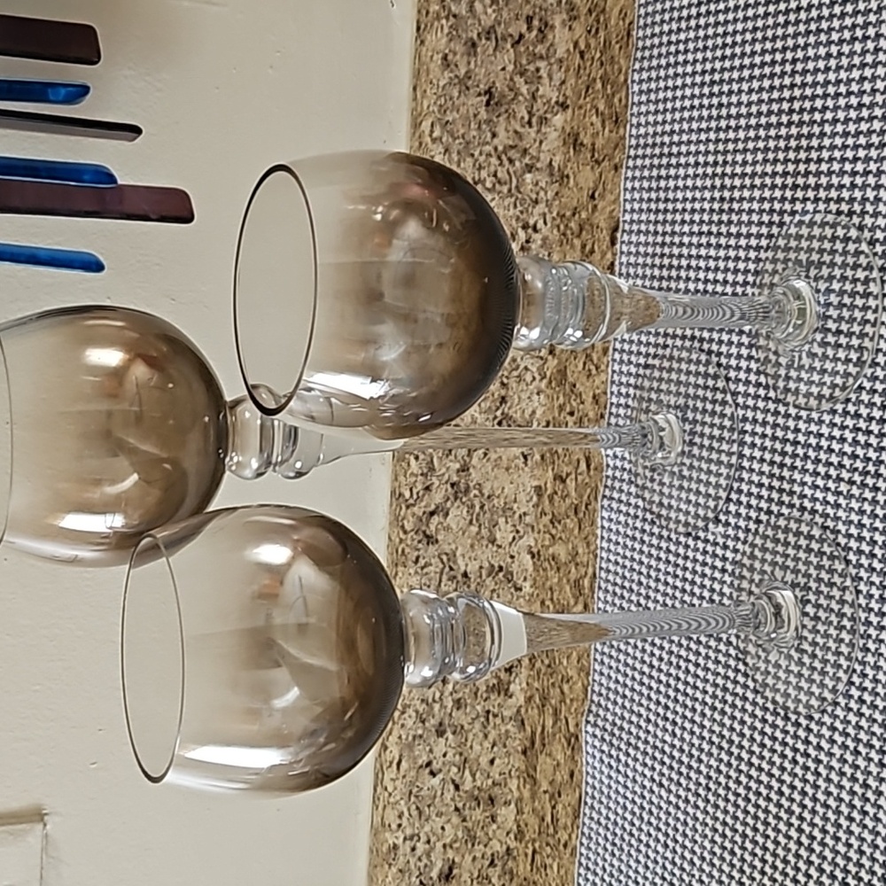 Set of 3, Glass Tealight Candle Holders - Picture 2 of 4